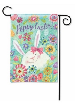 Whimsy Bunny Garden Flag